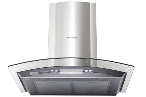 Máy hút mùi kính cong Sunhouse SHB6626 (Xả kho giá rẻ, bảo hành chính hãng)